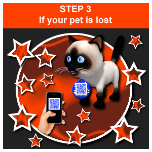 Scan Me Home Pet QR Code ID Tag and GPS Tracking Collar Step 3