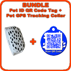 Scan Me Home QR Code Pet ID Tag and GPS Tracking Collar Buy Online Product 3 Image